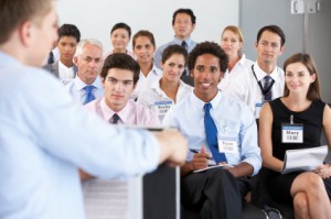 Medical Staff Seated In Circle At Case Meeting